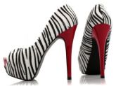 Peep Toe meia pata ref 35501A