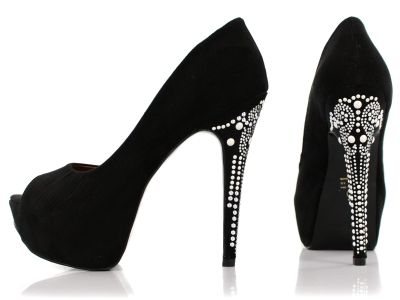 Peep Toe com meia pata ref 60009b